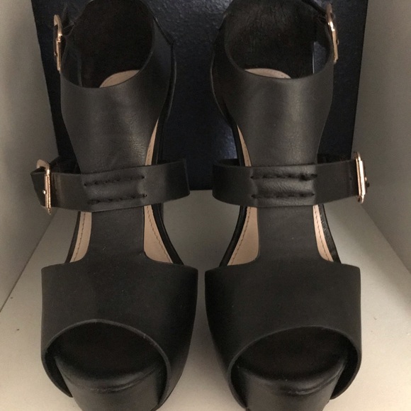 DbDk Fashion Black High Heel Sandals - Picture 2 of 7